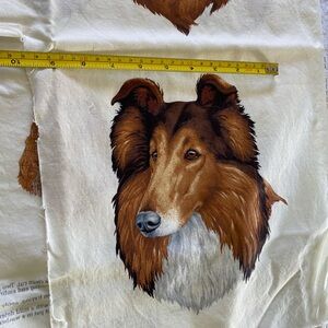 Dog Breed Patterned Fabric